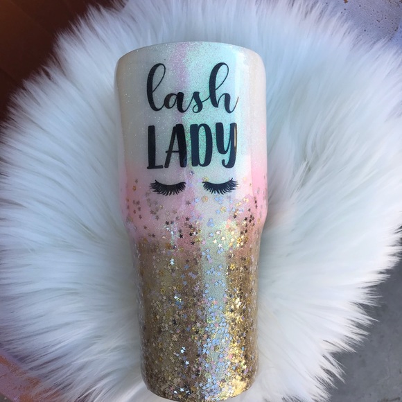 Custom 30 oz Glitter tumbler Mamarazzi & Co - Picture 2 of 7